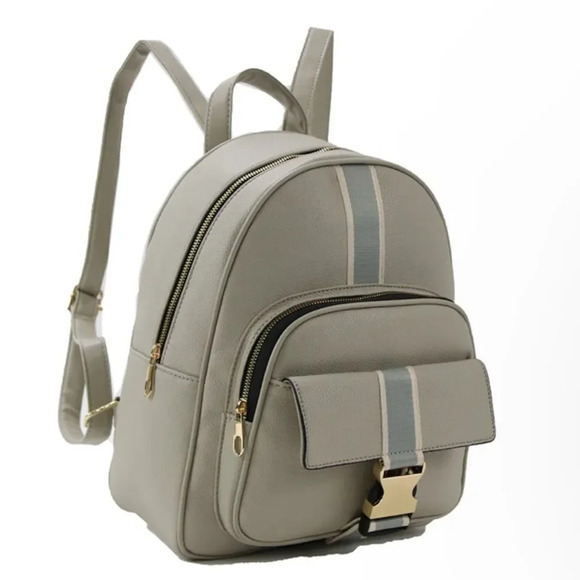 Backpack Purses in Blush Pink, Gray Blue, or Black Red, New with Tag - Picture 7 of 15